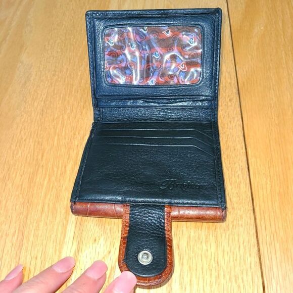 Brighton Leather Wallet, Black And Brown - Picture 6 of 7